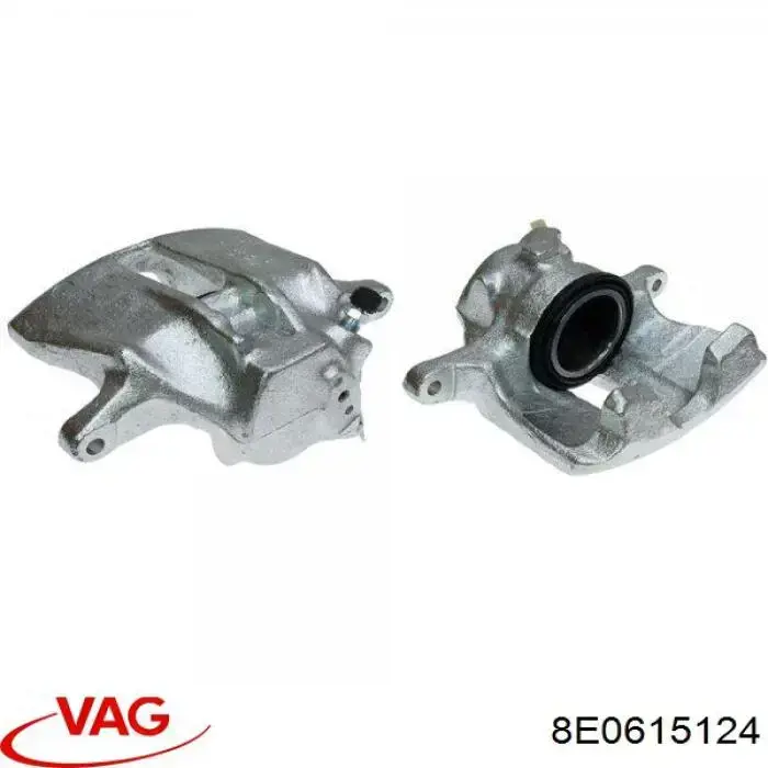 8E0615124 VAG Zacisk hamulcowy przedni prawy