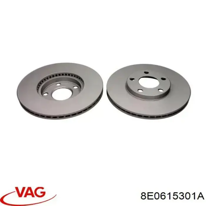 Tarcza hamulcowa przednia VAG 8E0615301A cena, od 49,18 USD