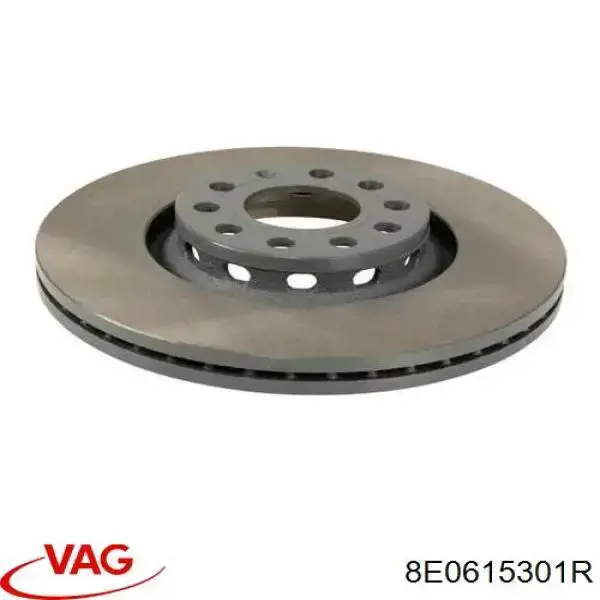 8E0615301R VAG Tarcza hamulcowa przednia