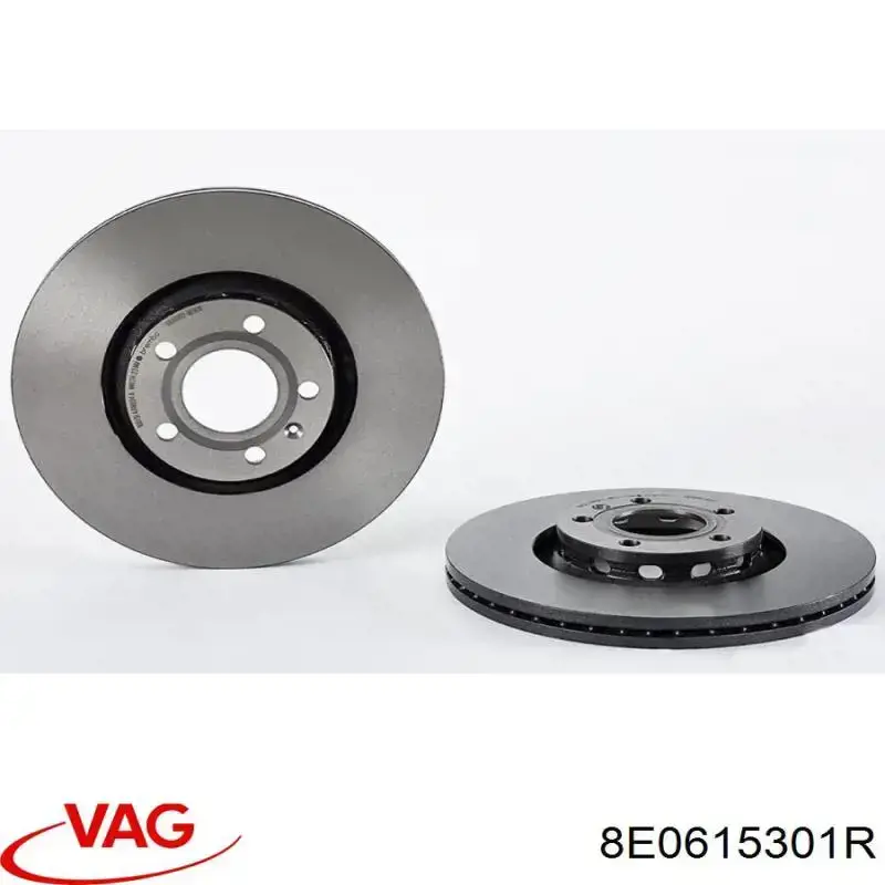 Tarcza hamulcowa przednia 8E0615301R VAG
