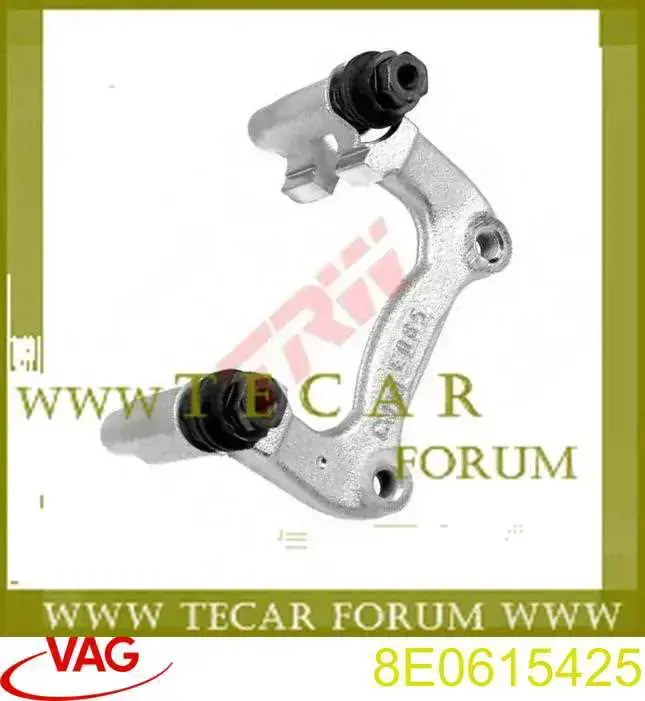 Jarzmo zacisku hamulcowego tylnego VAG 8E0615425 cena, od 29,83 USD