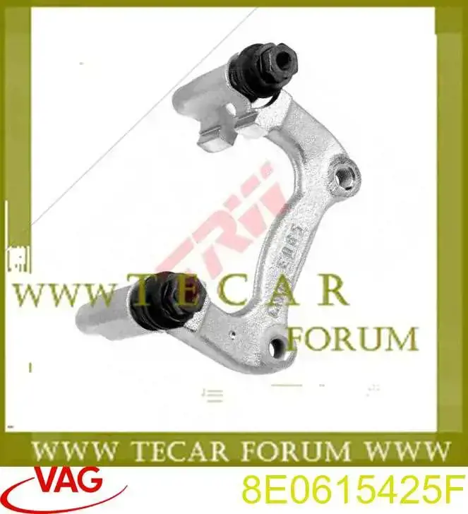 Jarzmo zacisku hamulcowego tylnego VAG 8E0615425F cena, od 38,25 USD