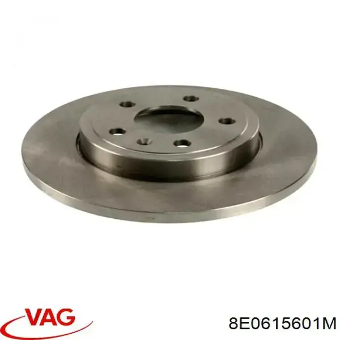 8E0615601M VAG Tarcza hamulcowa tylna