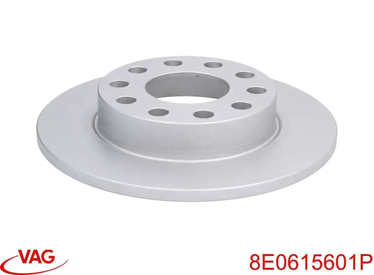 Tarcza hamulcowa tylna 8E0615601P VAG