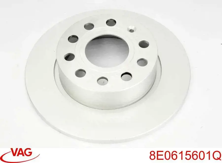 8E0615601Q VAG Tarcza hamulcowa tylna