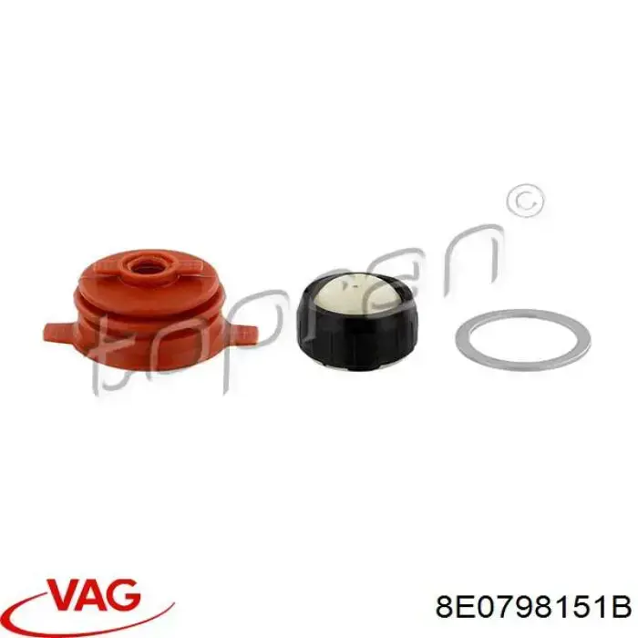 Zestaw naprawczy cięgna zmiany biegów VAG 8E0798151B cena, od 11,90 USD