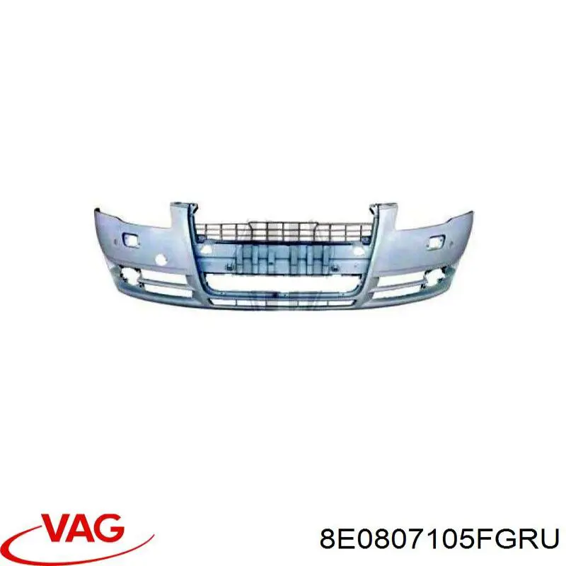 Zderzak przedni VAG 8E0807105FGRU cena, od 181,69 USD