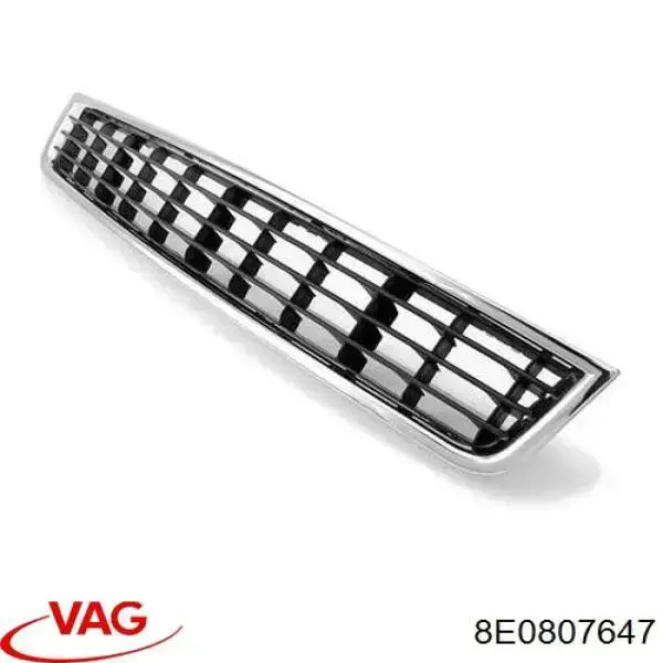 Kratka zderzaka przedniego środkowa VAG 8E0807647 cena, od 37,34 USD