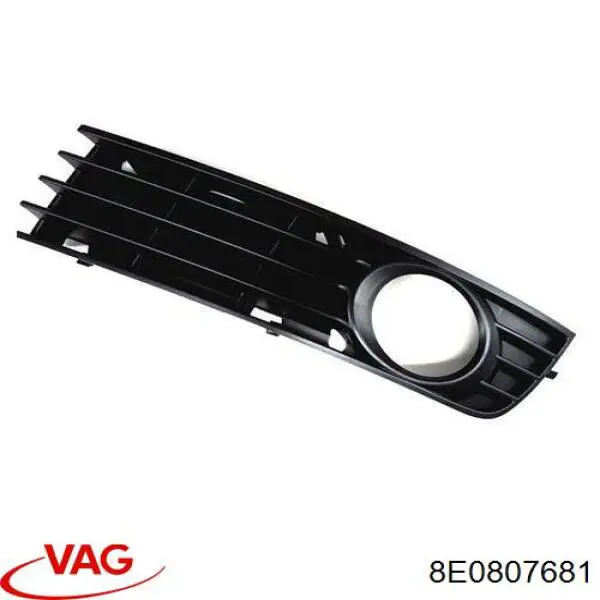 Kratka zderzaka przedniego lewa VAG 8E0807681 cena, od 27,10 USD
