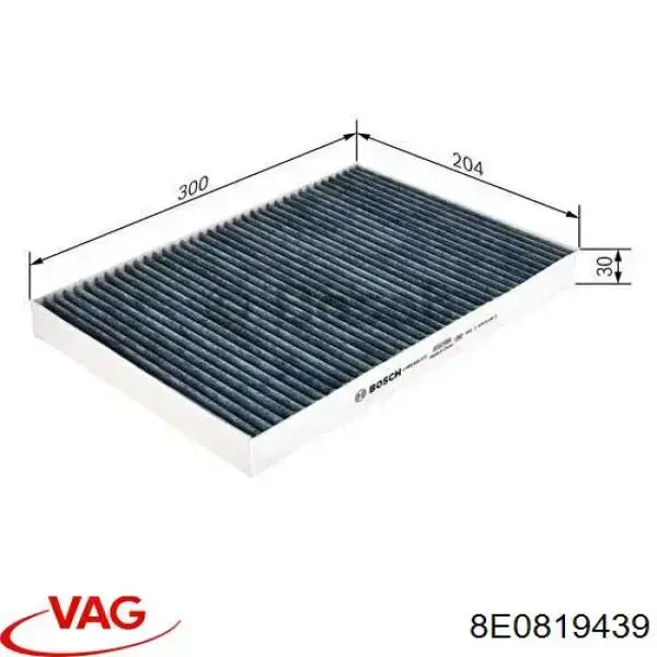 8E0819439 VAG Filtr kabiny