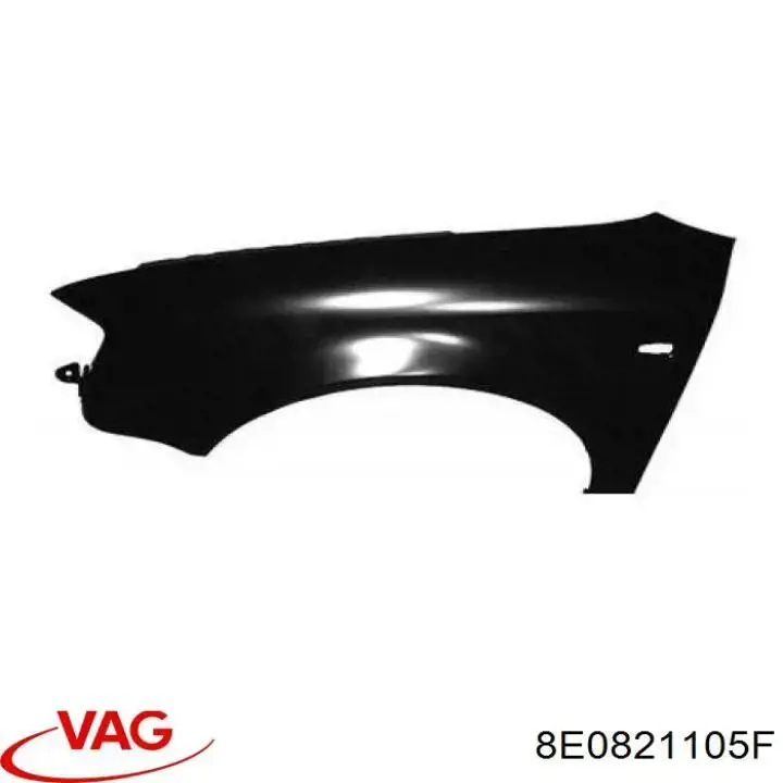 Błotnik przedni lewy VAG 8E0821105F cena, od 113,84 USD