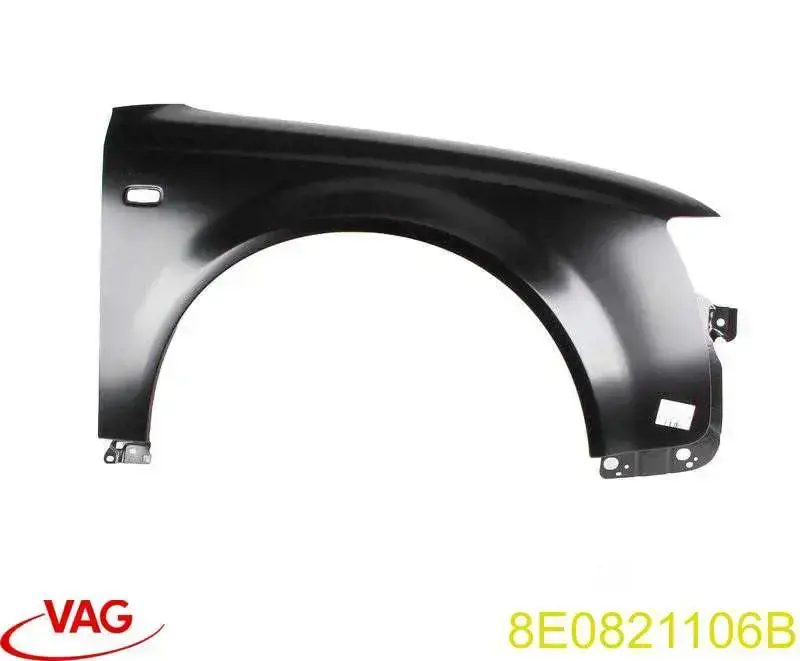 8E0821106B VAG Błotnik przedni prawy