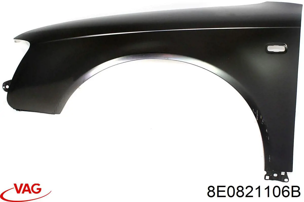 Do koszyka 8E0821106B VAG Błotnik przedni prawy