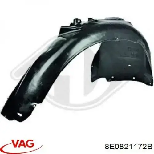Nadkole błotnika przedniego prawe VAG 8E0821172B cena, od 27,01 USD