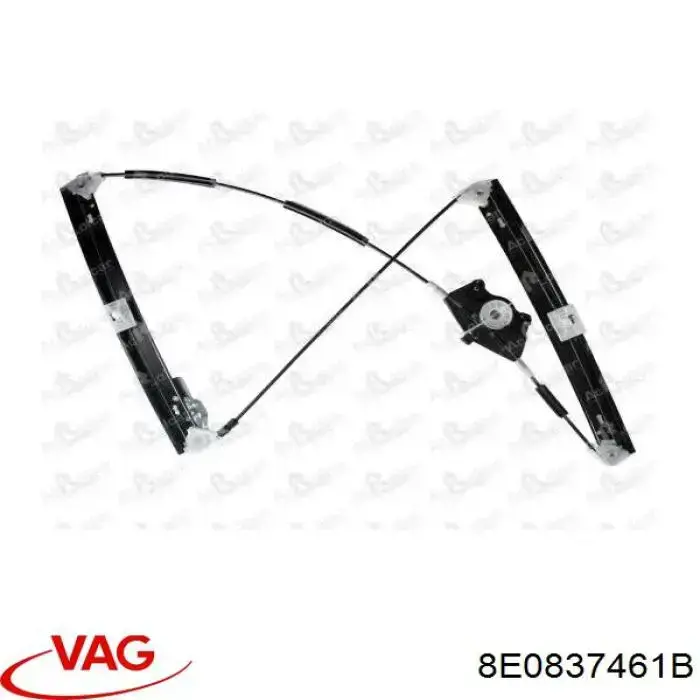 Do koszyka 8E0837461B VAG Mechanizm podnoszenia szyby drzwi przednich lewych