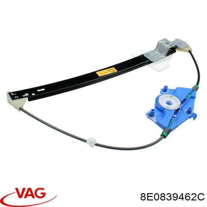 Mechanizm podnoszenia szyby drzwi tylnych prawych VAG 8E0839462C cena, od 45,32 USD