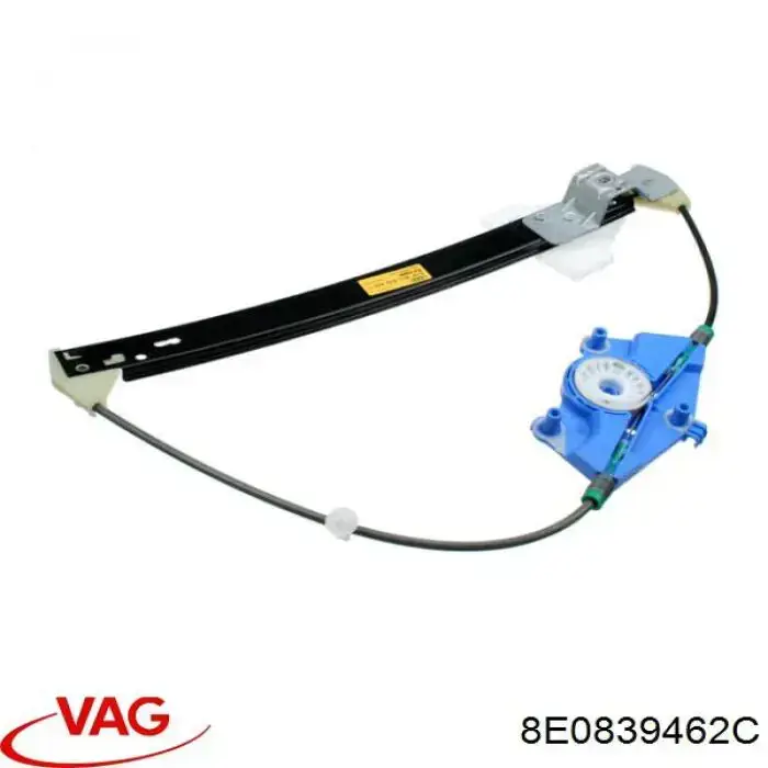8E0839462C VAG Mechanizm podnoszenia szyby drzwi tylnych prawych