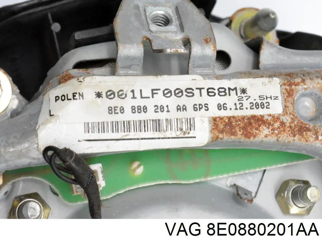 Do koszyka 8E0880201AA VAG Poduszka powietrzna (Airbag) kierowcy