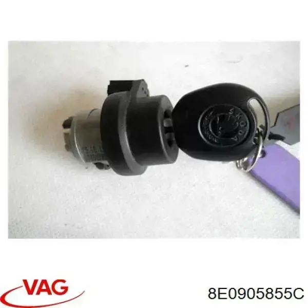 Wkładka stacyjki zapłonowej VAG 8E0905855C cena, od 26,37 USD