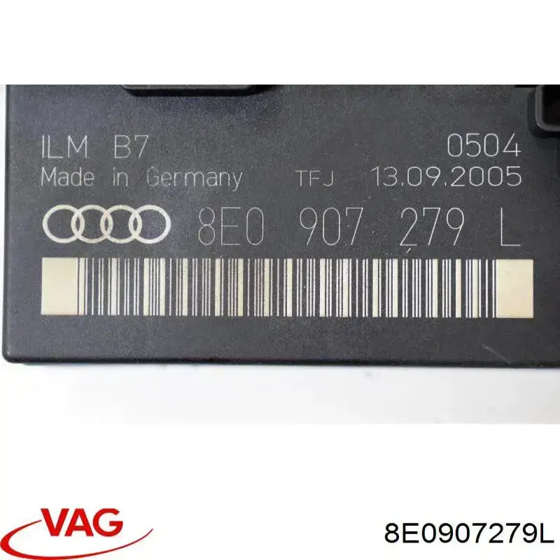 Do koszyka Blok komfortu Audi A4 B7 8EC