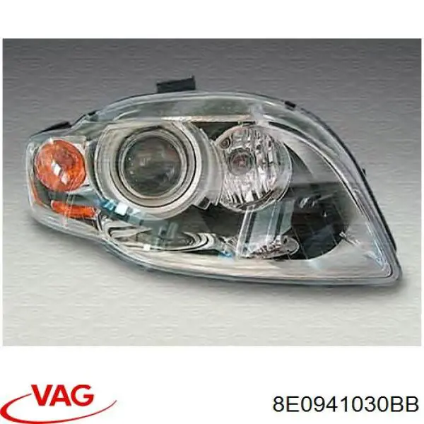 Reflektor prawy VAG 8E0941030BB cena, od 392,22 USD