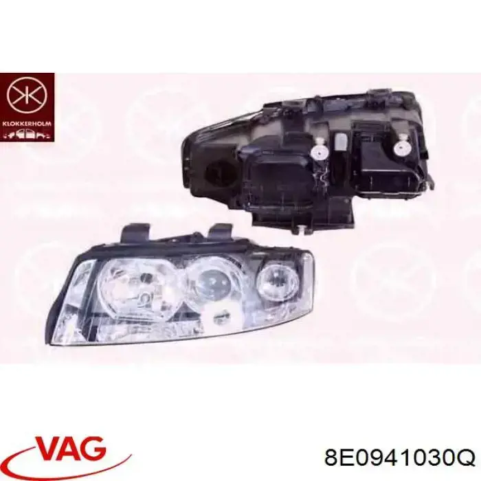 8E0941030Q VAG Reflektor prawy