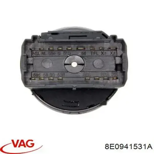 Przełącznik światła reflektorów na "torpedo" VAG 8E0941531A cena, od 35,80 USD