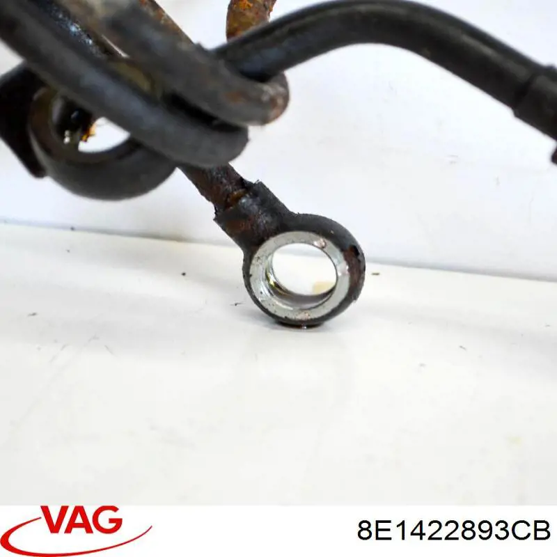 Przewód hydraulicznego układu wspomagania wysokiego ciśnienia, od pompy do maglownicy (mechanizmu) VAG 8E1422893CB cena, od 275,82 USD