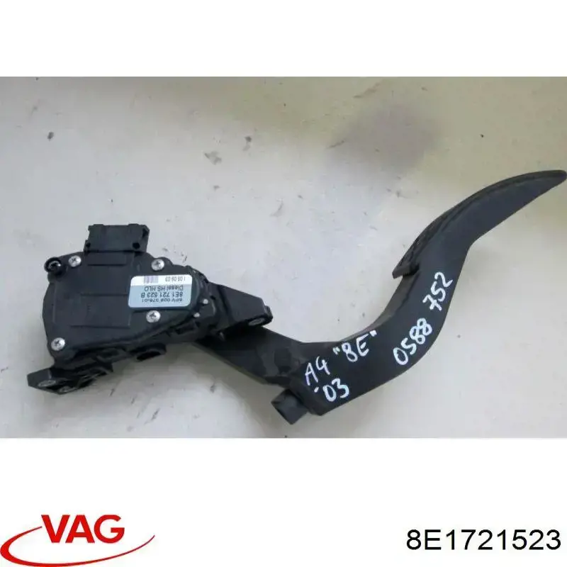 8E1721523 VAG Pedał przyspieszenia (gazu)
