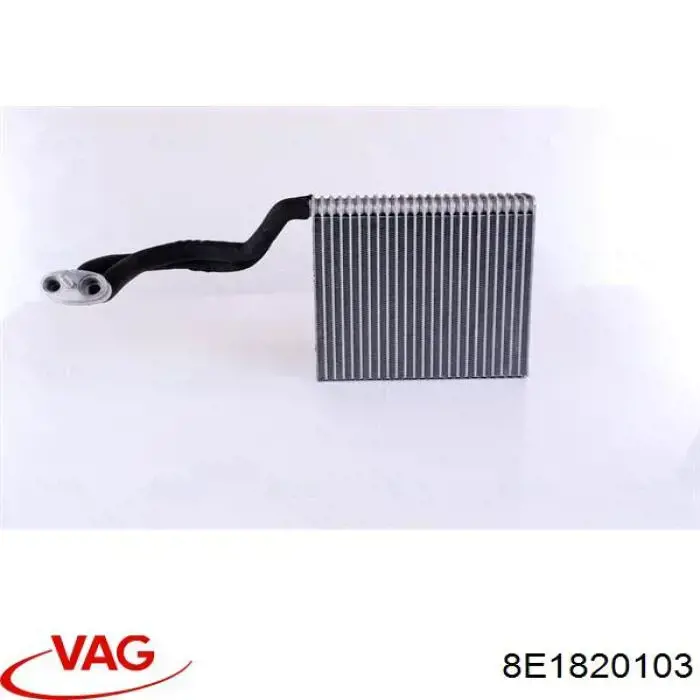 Parownik klimatyzacji VAG 8E1820103 cena, od 95,51 USD