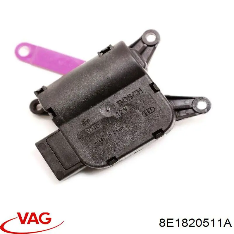 Silniczek klapy nagrzewnicy do Audi A4 B6 8E2