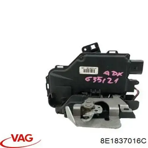 8E1837016C VAG Zamek drzwi przednich prawych