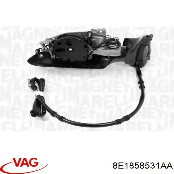 Lusterko wsteczne lewe Audi A4 B6 sedana (8E2) (2000 - 2005) cena, od 93,74 USD