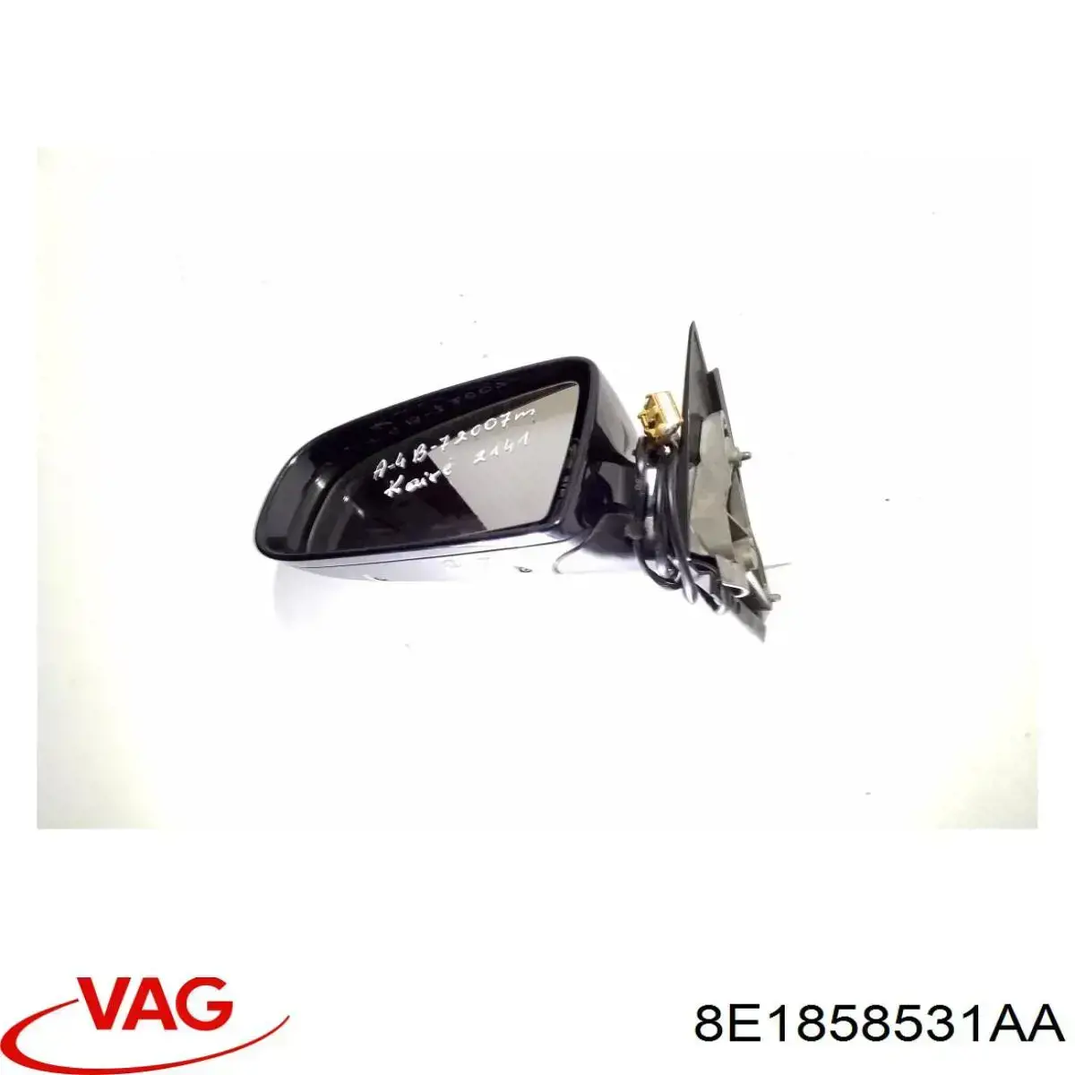 Lusterko wsteczne lewe do Audi A4 B6 8E2