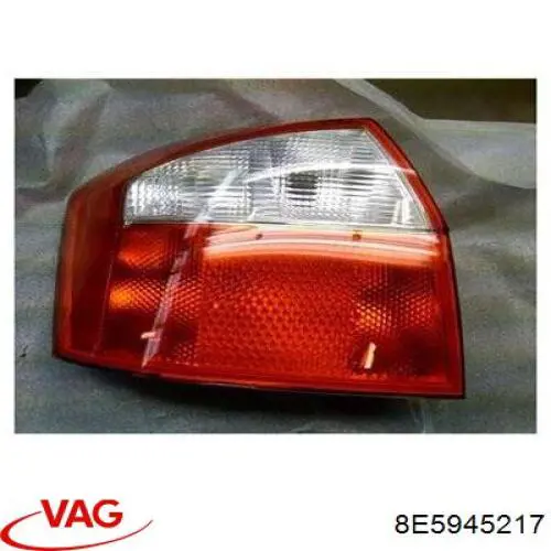 8E5945217 VAG lampa zespolona tylna lewa