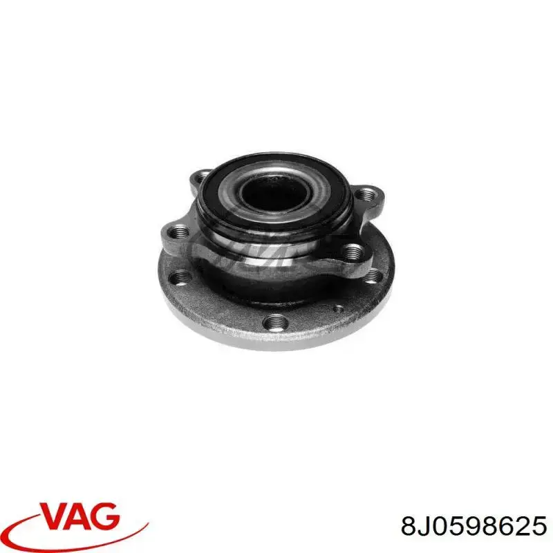 Piasta przednia 8J0598625 VAG