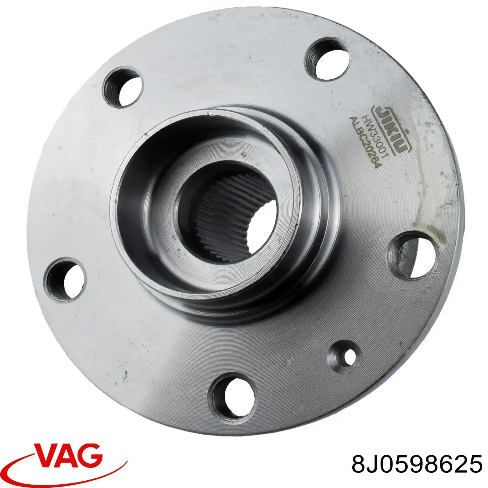 8J0598625 VAG Piasta przednia