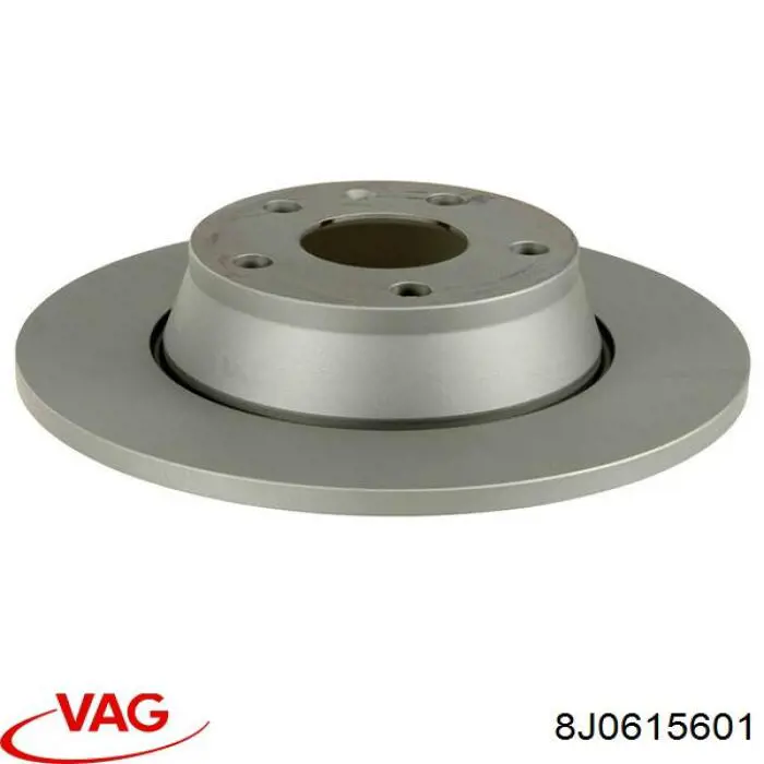 8J0615601 VAG Tarcza hamulcowa tylna