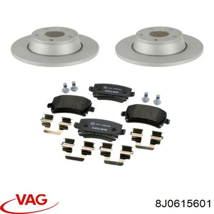 Tarcza hamulcowa tylna VAG 8J0615601 cena, od 51,38 USD