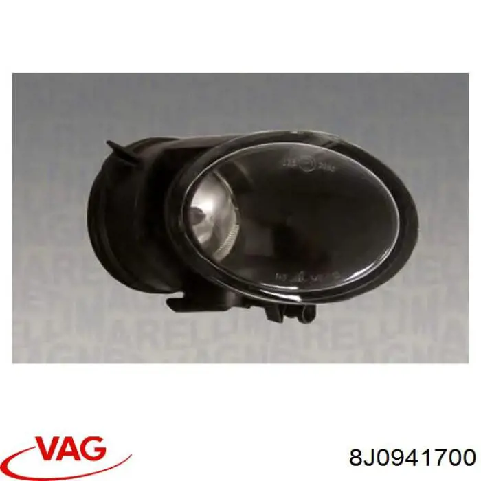 Lampa przeciwmgielna prawa VAG 8J0941700 cena, od 78,32 USD