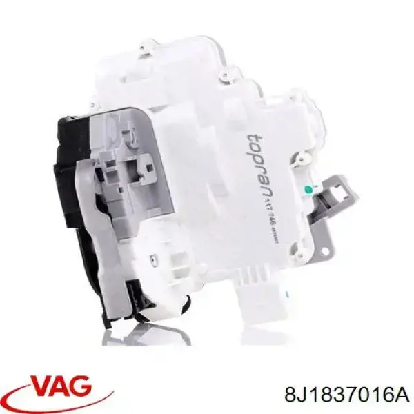 Zamek drzwi przednich prawych VAG 8J1837016A cena, od 49,66 USD