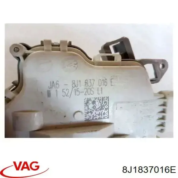 Zamek drzwi przednich prawych VAG 8J1837016E cena, od 56,04 USD