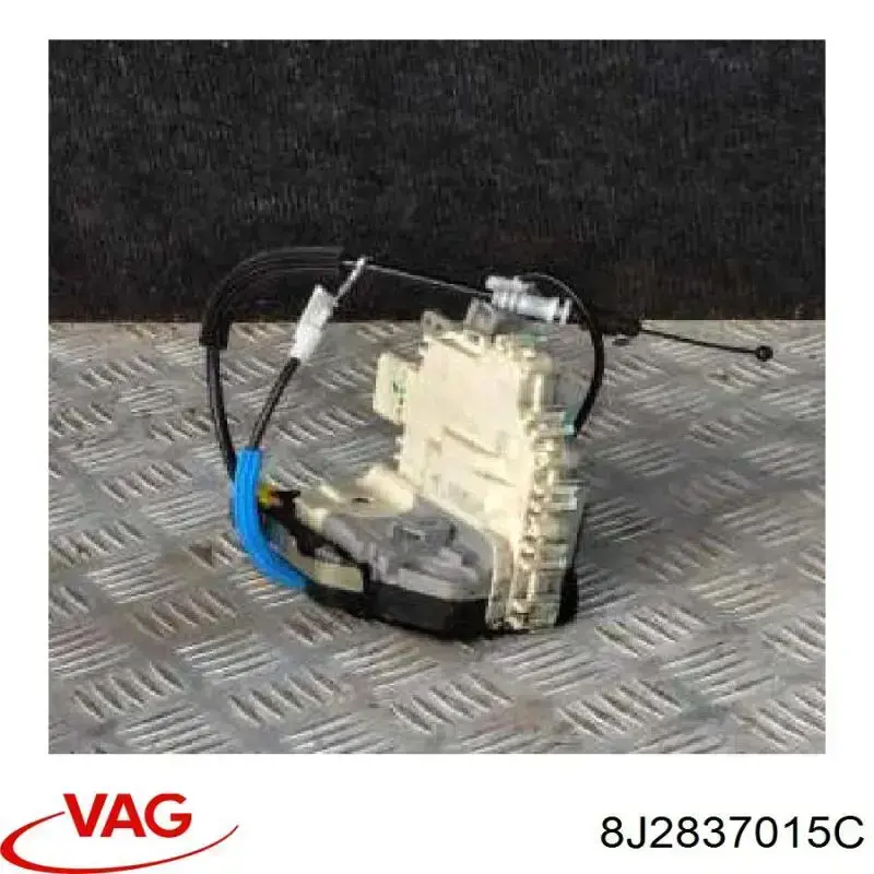 Do koszyka 8J2837015C VAG Zamek drzwi przednich lewych