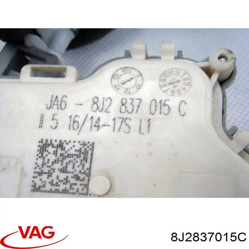 Do koszyka 9A783741505 VAG Zamek drzwi przednich lewych