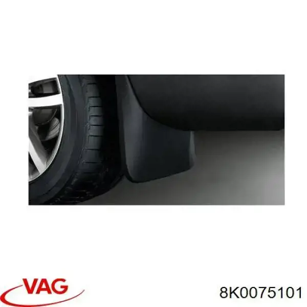 Chlapacze tylne, komplet do Audi A4 Avant B8 8K5