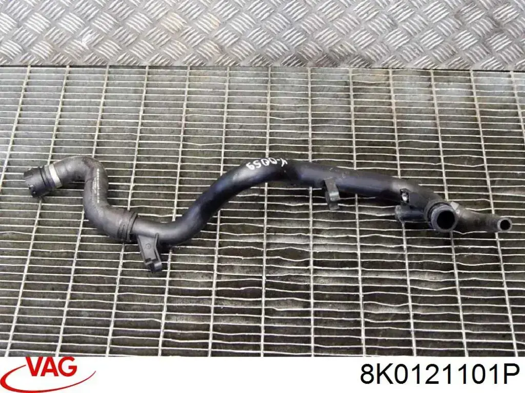 Do koszyka 2421740 Metzger Przewód (króciec) chłodnicy górny