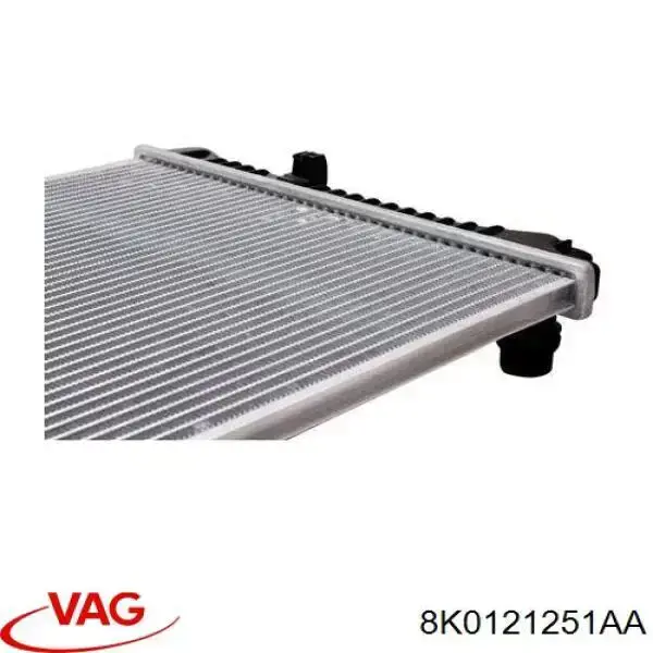 8K0121251AA VAG Chłodnica silnika