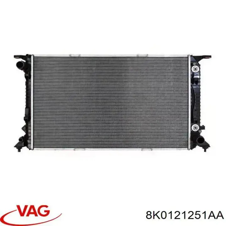 Chłodnica silnika VAG 8K0121251AA cena, od 295,67 USD