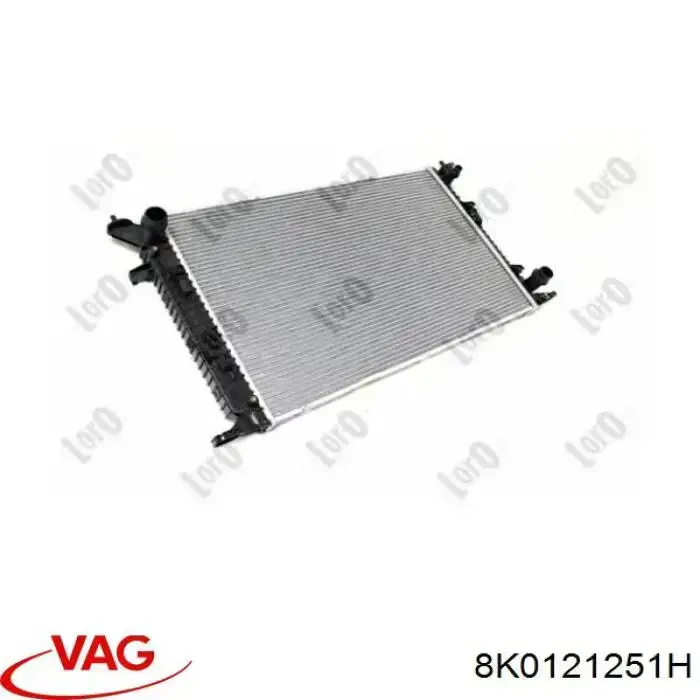 8K0121251H VAG Chłodnica silnika