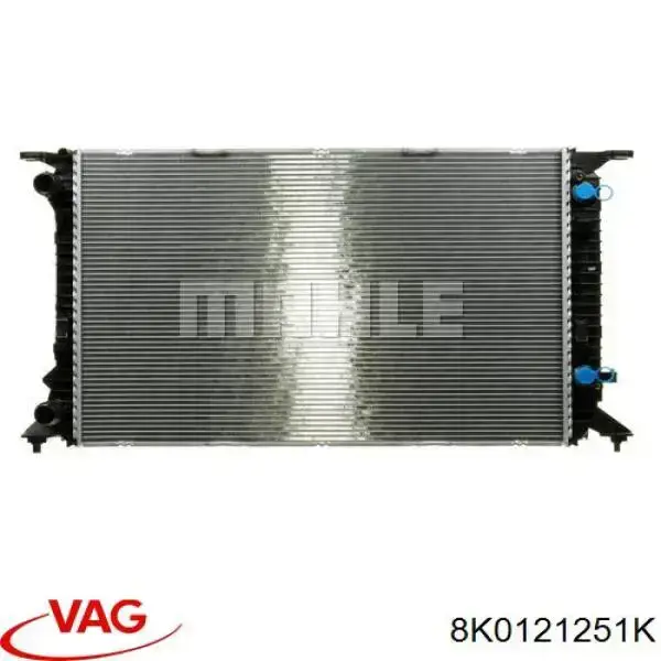 Do koszyka 8K0121251K VAG Chłodnica silnika